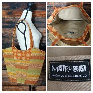 NWOT Maruca Handmade In Boulder Purse Shoulder Bag Boho Tapestry Lined USA